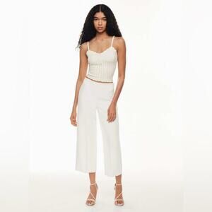 Aritzia Wilfred Wilfred Florence Wide Leg Culotte Pant